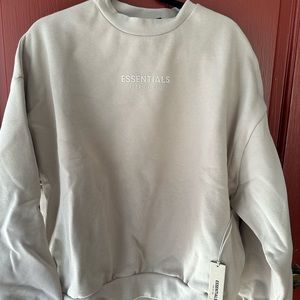 New with tags- Fear of God crew neck sweatshirt
